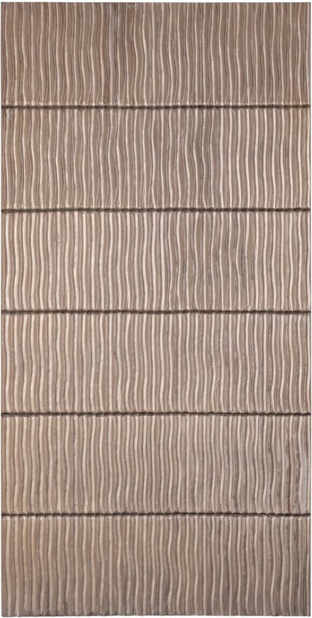 PTMD Seline Bronze MDF Wavy Stripe Layer Wall Panel L