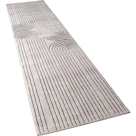 Tapijt Tiana grijs  80x300 cm