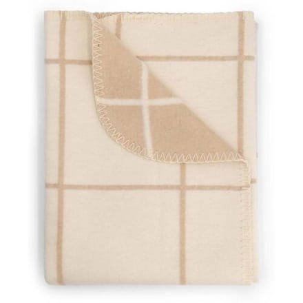 Meyco Prénatal wiegdeken check Ivory White unisex