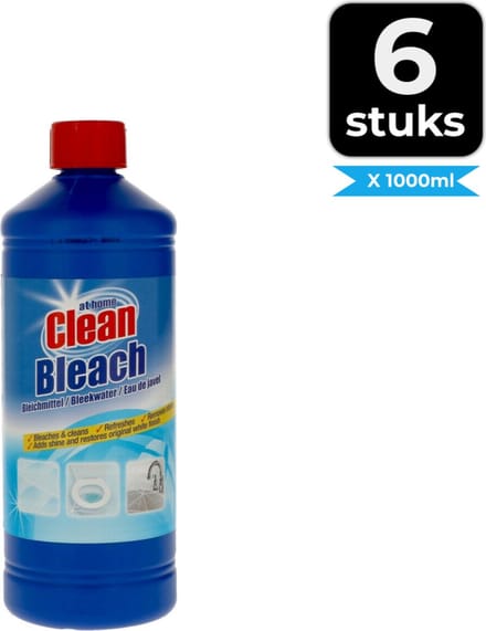 At Home Bleek 1 liter - Voordeelverpakking 6 stuks