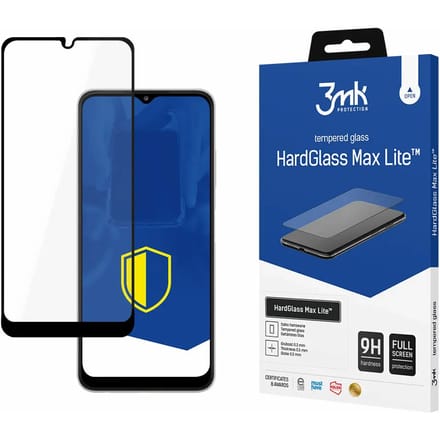 Versterkt gehard glas 3MK Samsung Galaxy A22 5G - HardGlass Max Lite™