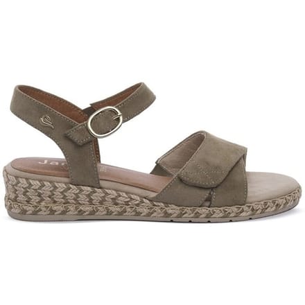 Sandalen met sleehak Jana SAGE