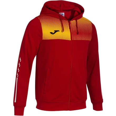 Joma Eco Supernova Sweatshirt Met Rits Rood M Man
