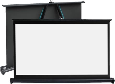 Projectiescherm - Filmscherm Beamer - Thuisbioscoop Presentatie - Uitschuifbaar 4K HD - 30 40 50 Inch - Wit