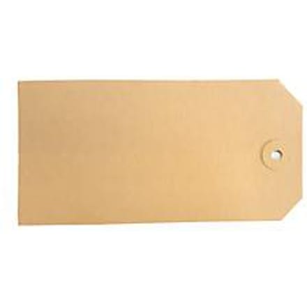 Kartonnen hanglabels 40 x 80 mm, 1000 st.