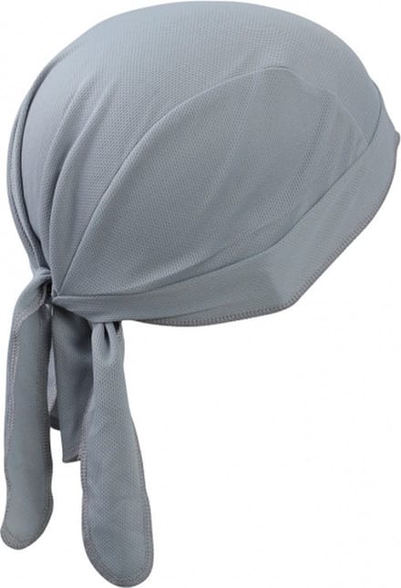 Myrtle Beach sport bandana - lichtgrijs - hoofddoek - polyester - volwassenen