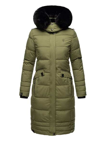 Navahoo Dames Winterjas Fahmiyaa – Lang, Warm & Functioneel met Capuchon