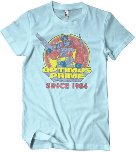 Transformers Optimus Prime - Since 1984 T-shirt Skyblue