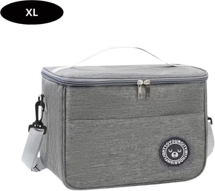 Nivard Koeltas - Koelbox - Koelelementen - Coolbox - Auto - Lunchtas - Strand - Grijs XL