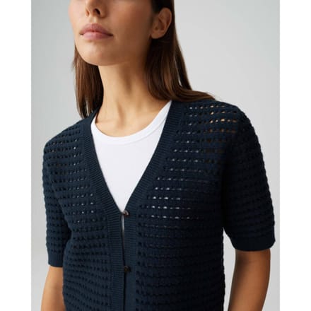 regular fit cardigan van viscosemix model 'Dostal'