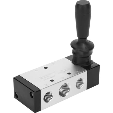 Vanne Pneumatique Air Interrupteurs de Contrôle à Levier Manuel 4H310‑10 0 0.8Mpa PT3 8in PT1 4in