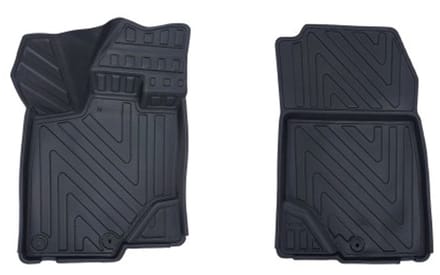 Rubbermatten Peugeot 3008 2023-heden (voorset) - Premium carbonlook