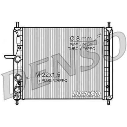 Motorradiateur  DENSO DRM09150