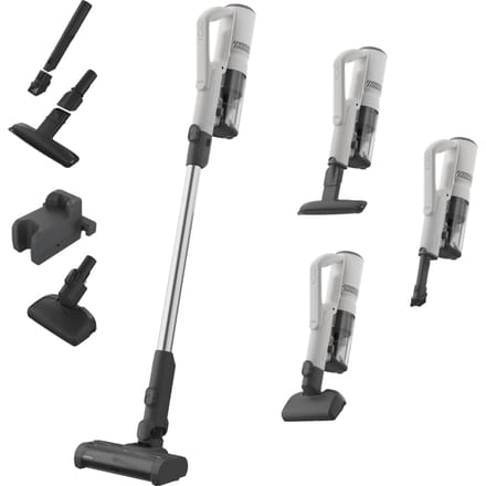 AEG AP51AH18SW - Clean 5000- Steelstofzuiger draadloos - Sterke zuigkracht - Krachtige motor - Turboborstel voor huisdieren - Lichtgewicht snoerloze stofzuiger - MultiFloor zuigmond - Stofzuiger met accu - Draadloze steelstofzuiger