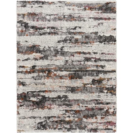 Hoogpolig tapijt Vincenta multicolor 60x100 cm