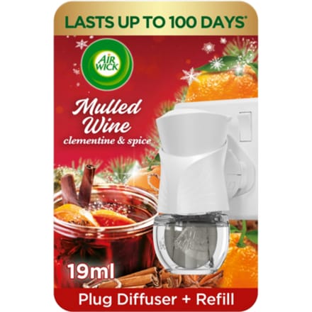 Airwick Mulled Wine Electric Air Freshener Refill Kit – 19ml