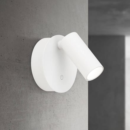 ORION LED-wandlamp Luxy, wit, aluminium, CCT, dimbaar