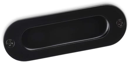 5 x Meubelgreep EL-08 Boorgatafstand 108 mm Zwart mat Infreesgreep van SOTECH