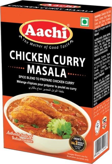 Aachi - Kruidenmix Kip Curry - Chicken Curry Masala - 3x 100g