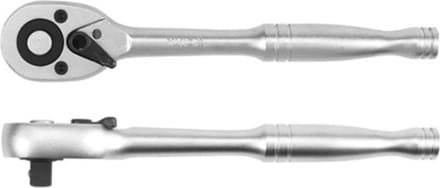 Yato 2x Ratel 1/2" Metaal 72 Tanden - Professioneel Gereedschap