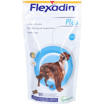 Flexadin Gewricht supplement Flexadin Plus Maxi > 10 kg - 90 brokjes