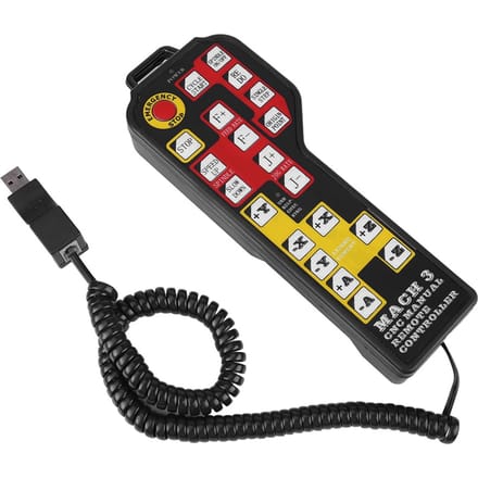 CNC Graveermachine Handmatige Controller USB-connector 4-assige Besturing voor Mach3
