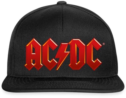 AC/DC Klassiek Logo Met Bliksemschicht Snapback cap