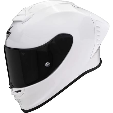 Scorpion EXO-R1 Evo Air FIM Racing #1 Solid Parel Wit Integraalhelm - Helm