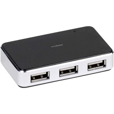 Vivanco USB 2.0 Adapter 3 m Stoffen mantel