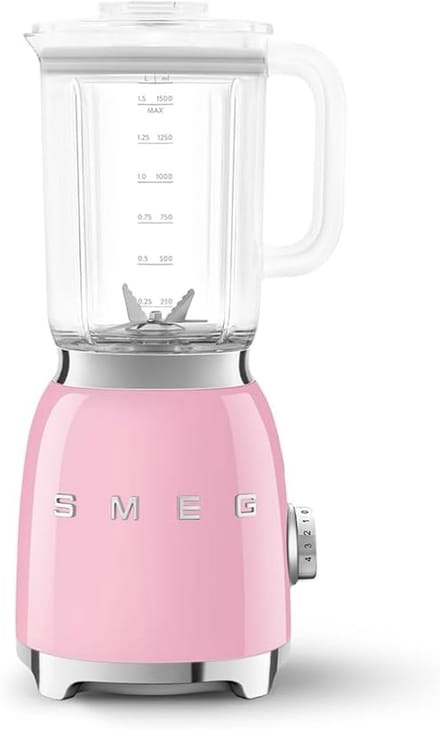 Keuken Mixer - Smoothie Maker - Vruchtensappen Maken - 4 Programma's - 1.5 Liter Kan - Pastel Rose