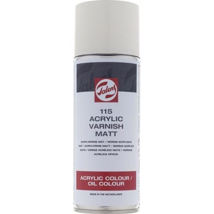Talens acrylvernis mat 115 spuitbus 400 ml