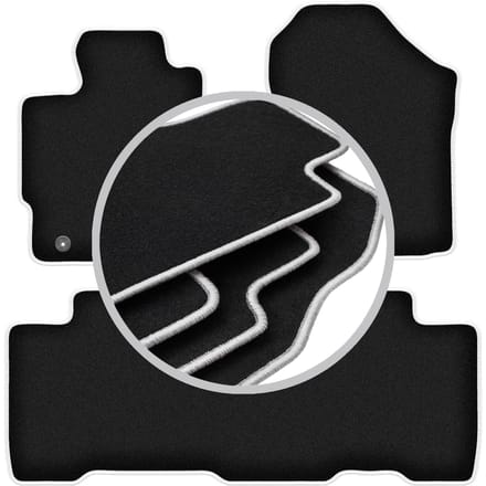 CARLUX-SILVER automatten voor: Toyota Verso-S minivan (2010-2015)
