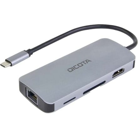 Dicota DICOTA - Dockingstation - USB-C - HDMI USB-C dockingstation Geschikt voor merk (dockingstation): Universeel