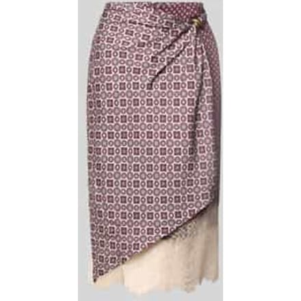 Midirok met kant model 'LONGUETTE'
