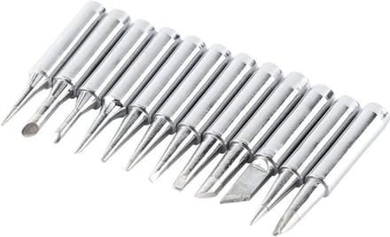 Innovra - Dailygoods - Set van 12 Verwisselbare Soldeertips voor Soldeerstation