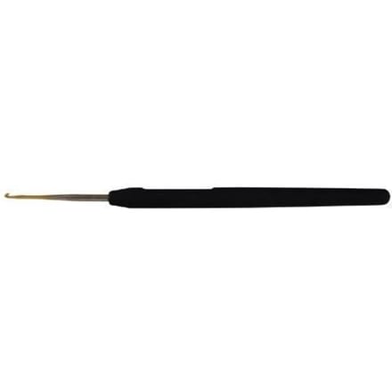 Crochet - KNITPRO - 30861A - Acier - Manche doux - Pointe plaquée or - 0,50A M