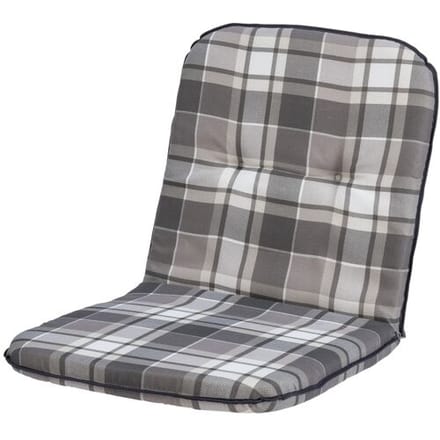LIVARNO Tuinstoelkussen lage rug (Grijs)