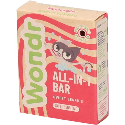 WONDR - Kids All-In-One Bar - Sweet Berries