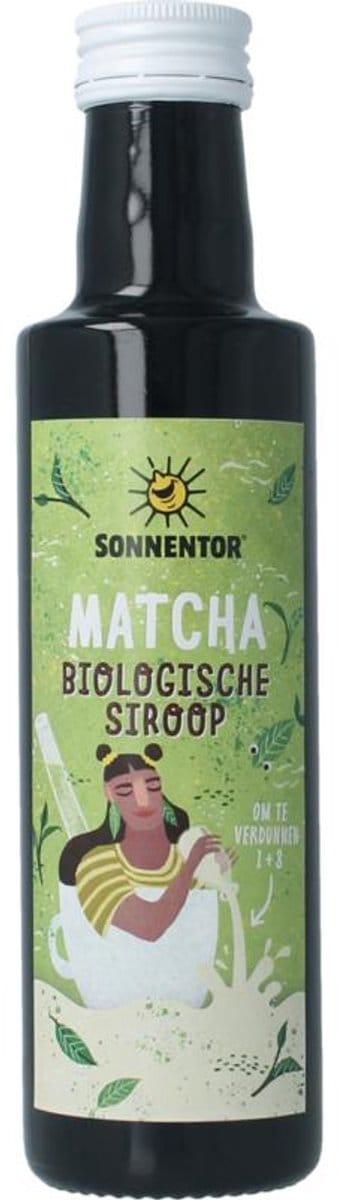 Sonnentor Matcha siroop biologisch 250 ml