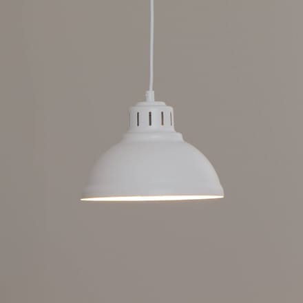 Sven Hanglamp Metaal Wit E27 21cm - Modern Design