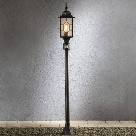 Konstsmide Praktische padlamp Milano met bewegingsmelder