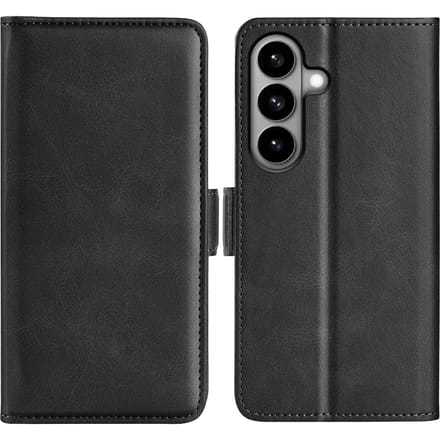 Comfycase Samsung S26 Bookcase Hoesje Zwart