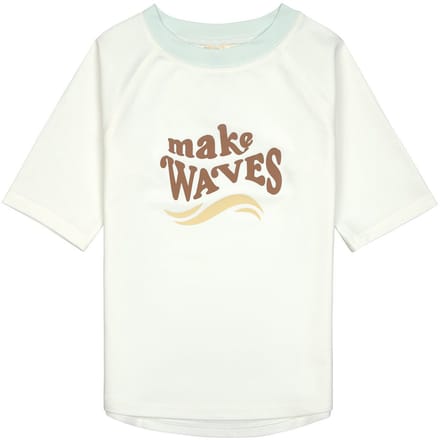 Lässig SPF UV-Shirt korte mouw - Rashguard make waves sea salt