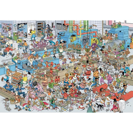Jumbo Jan van Haasteren Jigsaw Puzzle The Bakery - 2000 pcs. 2D Puzzels