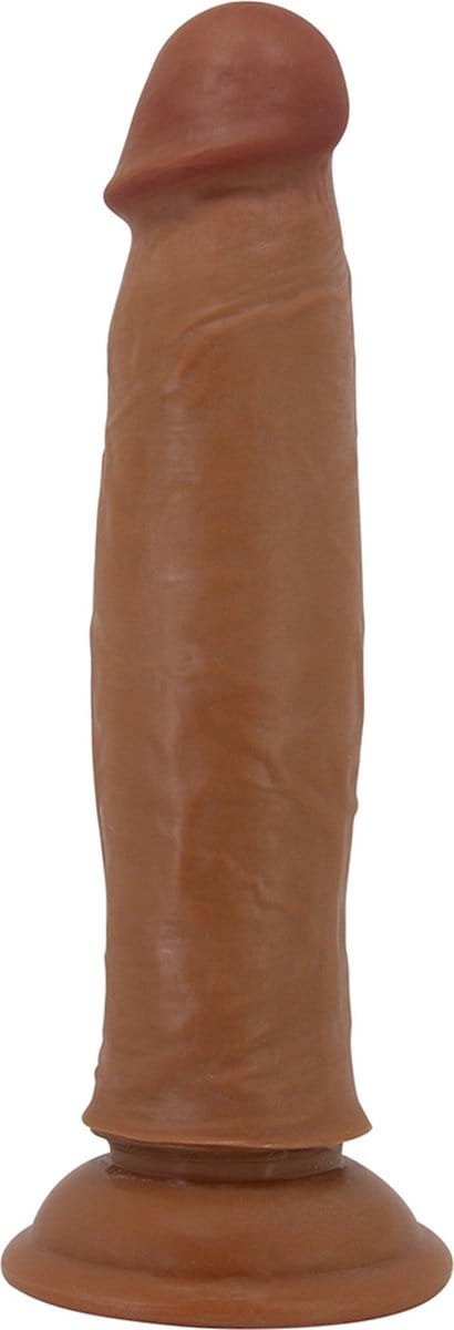 Pretty Love - Keon - Sliding Skin Realistic Dildo 21,4cm - Bruin