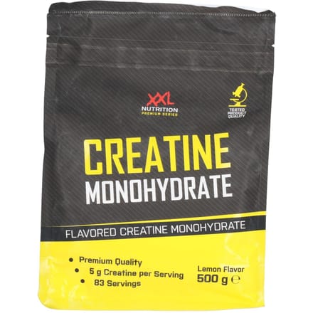 XXL Nutrition - Creatine Monohydraat - Citroen - 500 g