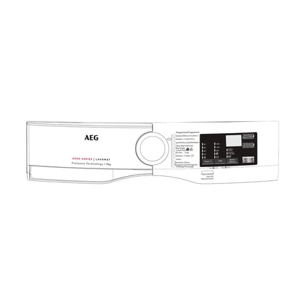 AEG controlepaneel, wit, AEG 140057687018
