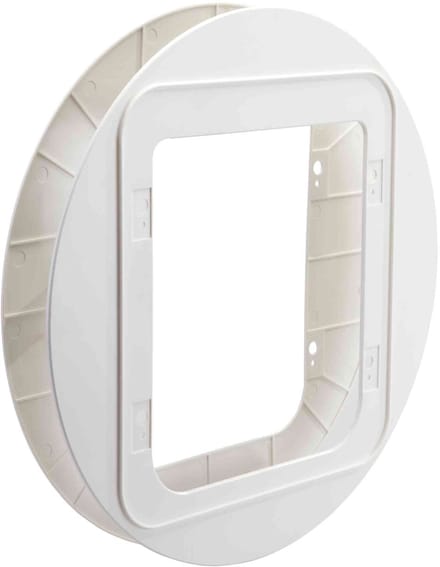 SureFlap Kattenluik Montageadapter L - Wit - 18 x 17 cm