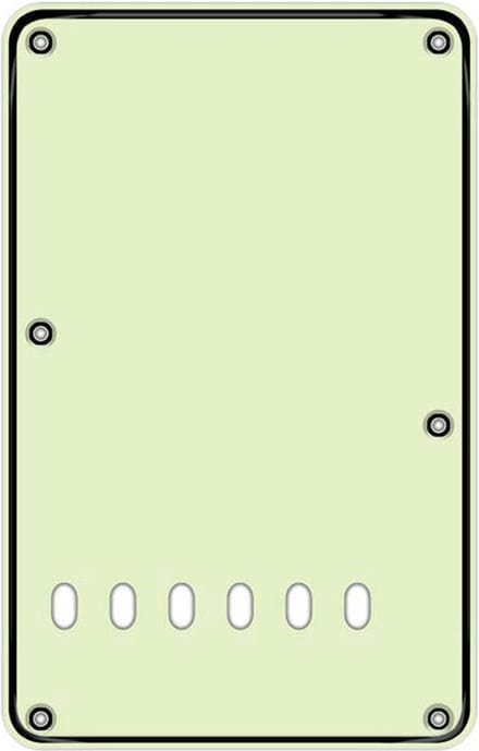 Boston BPL313-M back plate, string spacing 11,2mm, 3 ply, standard Stallion, 86x138mm, lefthanded, mint