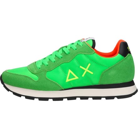 Sun68 Tom Solid Nylon Men Lage sneakers - Heren - Groen - Maat 42